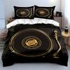 Luxury Turntable Set For Djs Multiple Sizes Kid'S And Adults' Bedroom Exquisite 3Pc Bedding Set, Gift