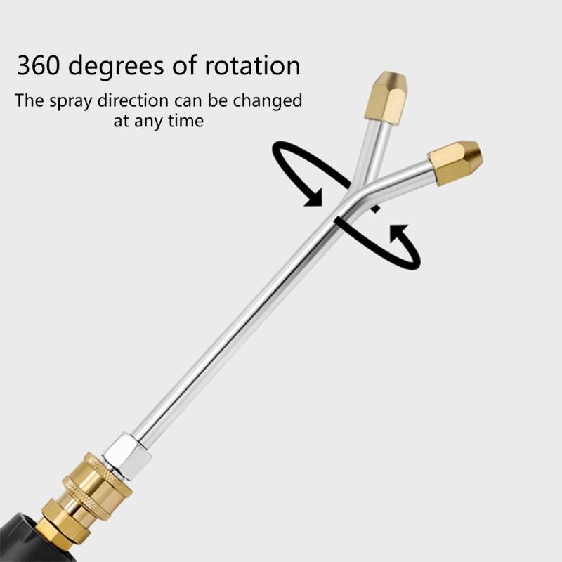 3Pack Pressure Washer Extension Wands Curveds Extension Rod 1/4Inch QuickConnects Washer Elbow Rod Water Kit