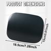Unpainted Black Fuel Gas Tank Filler Door Lid Cover Flap Cap Metal for Toyota RAV4 2006 2007 2008 2009 2010-2012 77350-42070