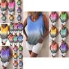 Stylish Women Sleeveless Gradient Vest Tank Top Perfect For Casual Summer Outings