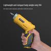 Deli 3.6V Cordless Rotary Screwdriver CN Plug (adapter Included)