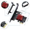 PCIE USB 3.1 GEN2 Type-E Expansion Card,10Gbps PCI Express 3.0 1X to 20Pin Front Panel Type C Connector for Windows 10/8