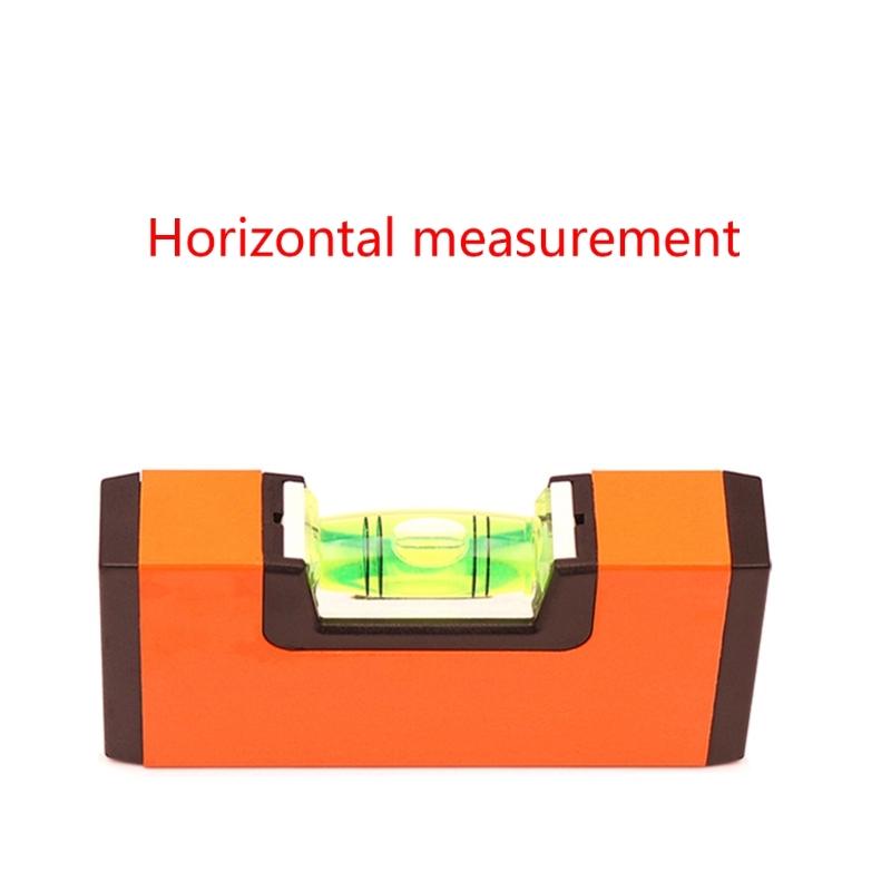 Small Pocket Level Tool Metal Pocket Spirit Level Bubble Level 10cm