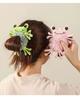 Kawaii Frog Panda Plush Rubber Band for Girls Ponytail Hair Tie Elastic Hair Ring Headwear Girls Hair Accessories