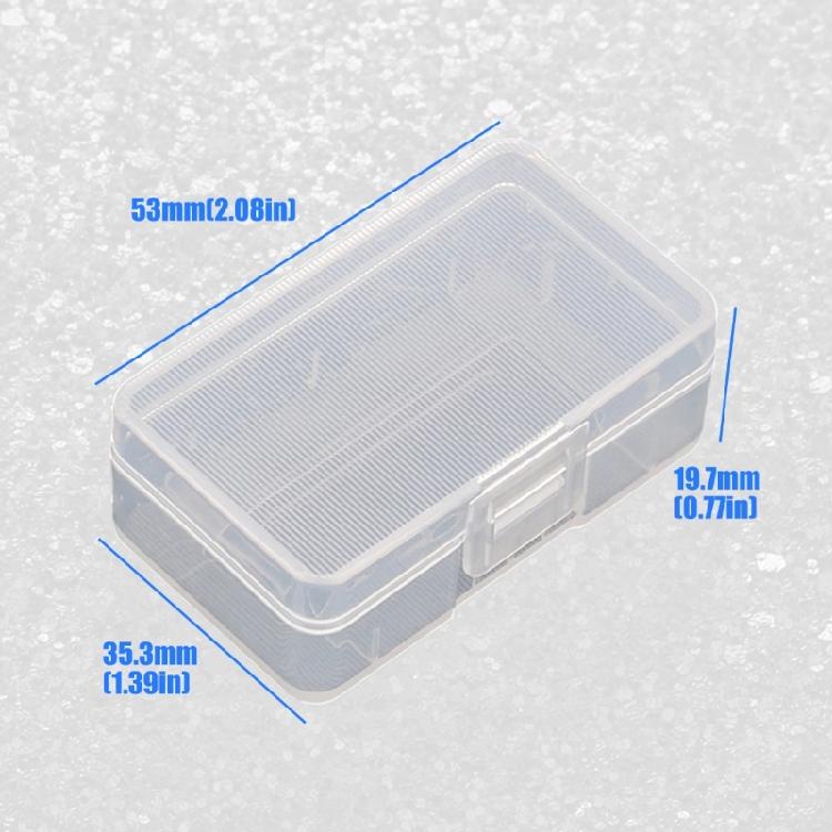 9V Battery Storage Holder Case, Snap-Lid Box for Sorting Spare Batteries in Drawers, Offices,Battery Rectangular Case
