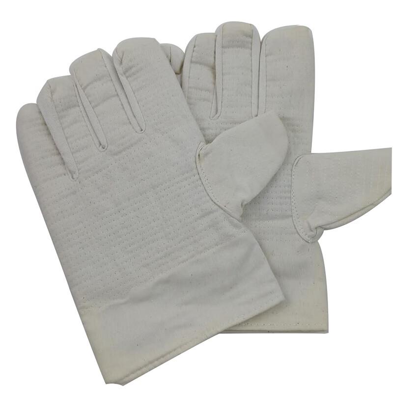 JIANANTIANMA Canvas Work Gloves One Size