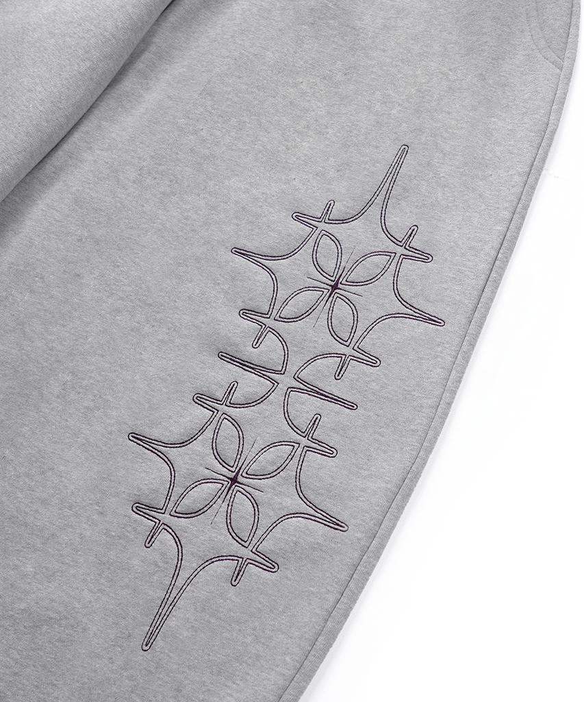 GAKKAI UNIONS Double Four-Star Balloon Pants Gray