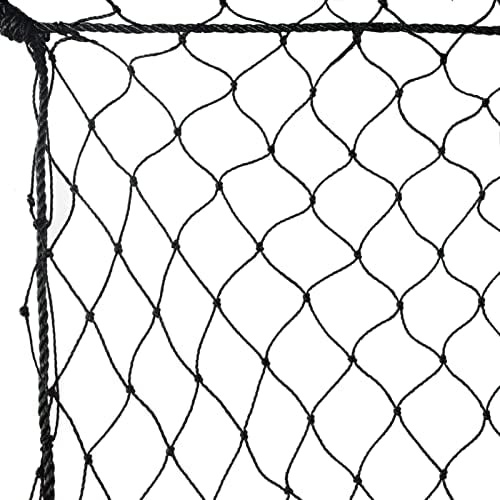 

Enhong Baseball Practice Net, 3M*1M~3M*10M, Multi-purpose, with Cable Ties, Black (3M*2M)