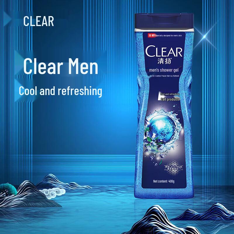 Clear Men Icy Cool Refreshing Shower Gel
