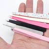Stainless Steel Slanted Flat Head Eyebrow Tweezers for Multi-functional Hair Removal