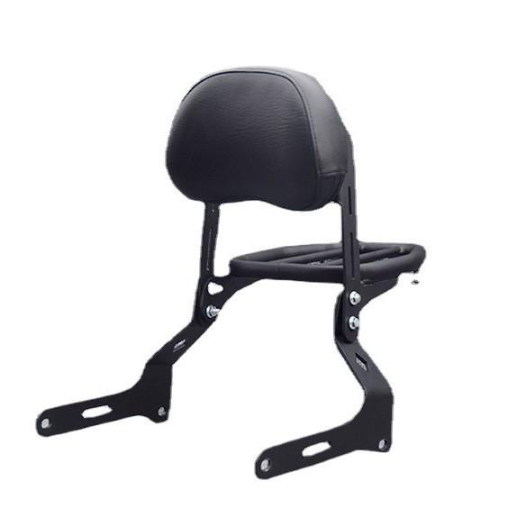 Retro Rear Backrest & Anti-Fall Guard for Qianjiang Flash 300S Motorcycle