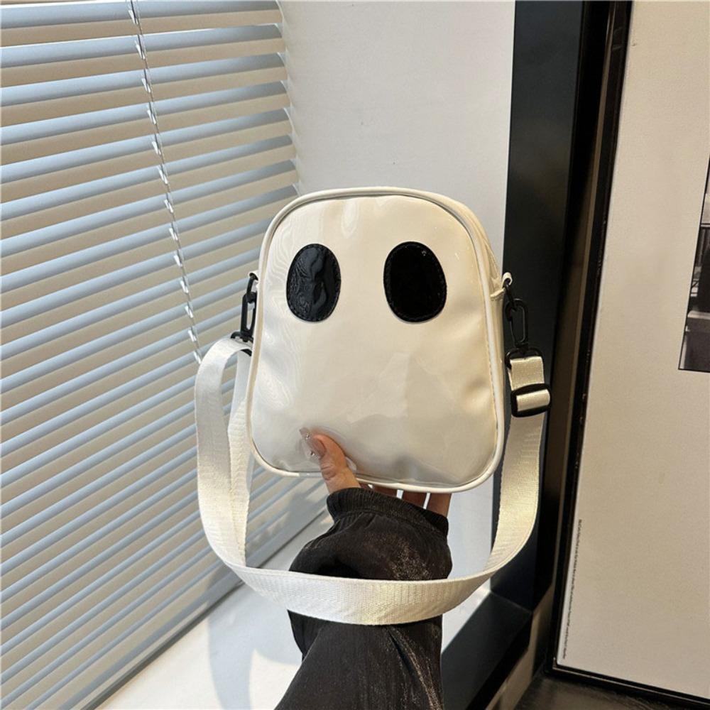 PU Halloween Ghost Bag Waterproof Crossbody Bag Novelty Clear Shoulder Bag  Kids Gifts