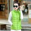 2024 Autumn Women's Lightweight Stand Collar Down Vest: Stylish Short Casual Fashion