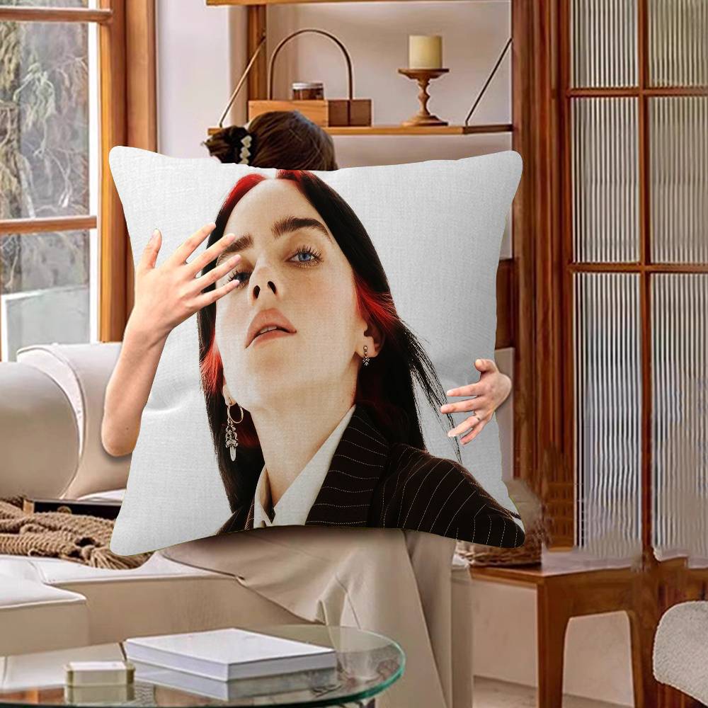 Popstar B-billie Kissenbezug Kissenhülle Polsterung Sofa Überwurf Kissen Heimdeko Kissenbezug