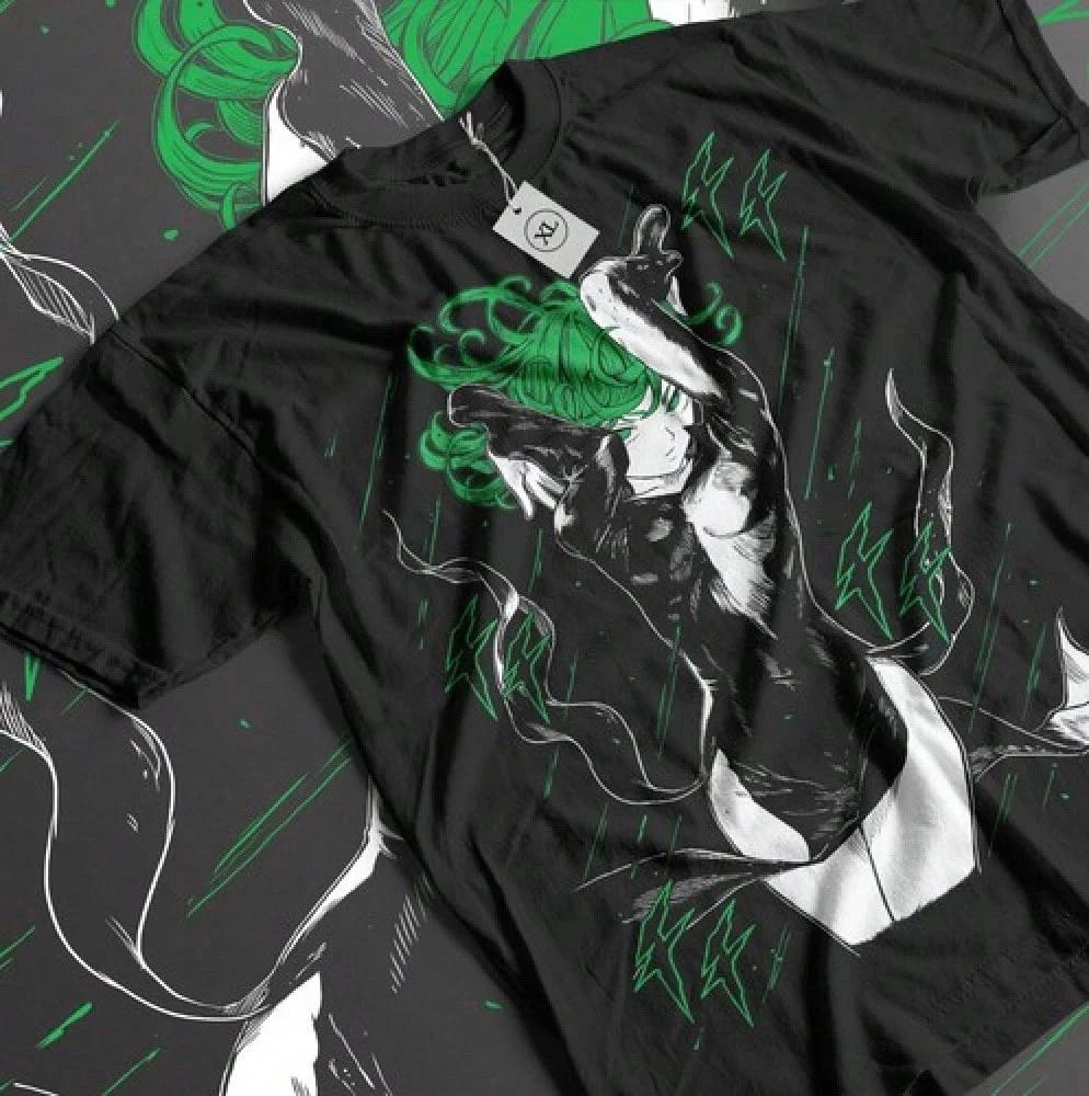 Anime One Punch Unisex Cartoon T Shirt V3 S