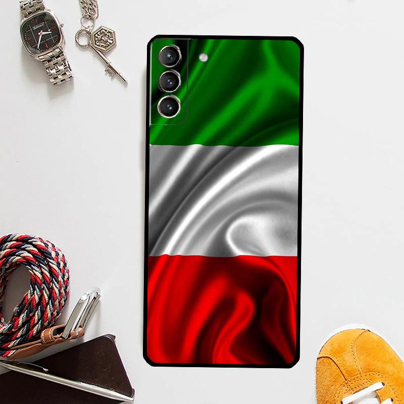 

Italy Flag Phone Case For Samsung Galaxy S24 Ultra S22 Plus S20 S21 S23 FE Note 20 10 S8 S9 S10 Cover Galaxy S9