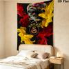 Galatasaray Wall Tapestry Aesthetic Wall Hanging Printed Fabric Blanket Decorative Tapestries for Bedroom Living Room Home Decor