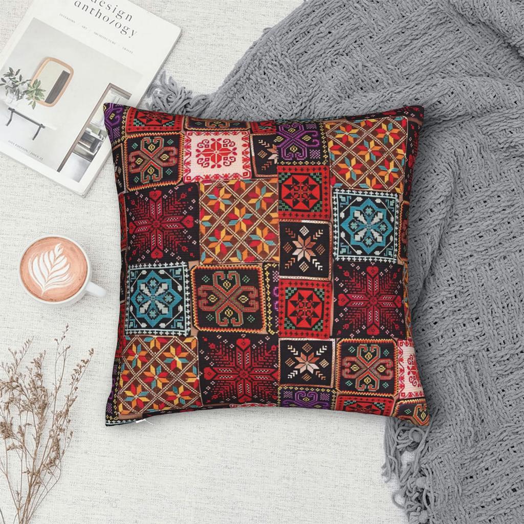 Palästina Stickerei Kissenbezug Design Palästinensische Traditionelle Benutzerdefinierte Kissenhülle Niedliche Kissenhülle Für Sofa Auto Heimdekoration