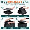 VASTLAND Portable Folding Toilet, Emergency Toilet, for Disaster Preparedness, Emergency Toilet, Car Camping, Flushable