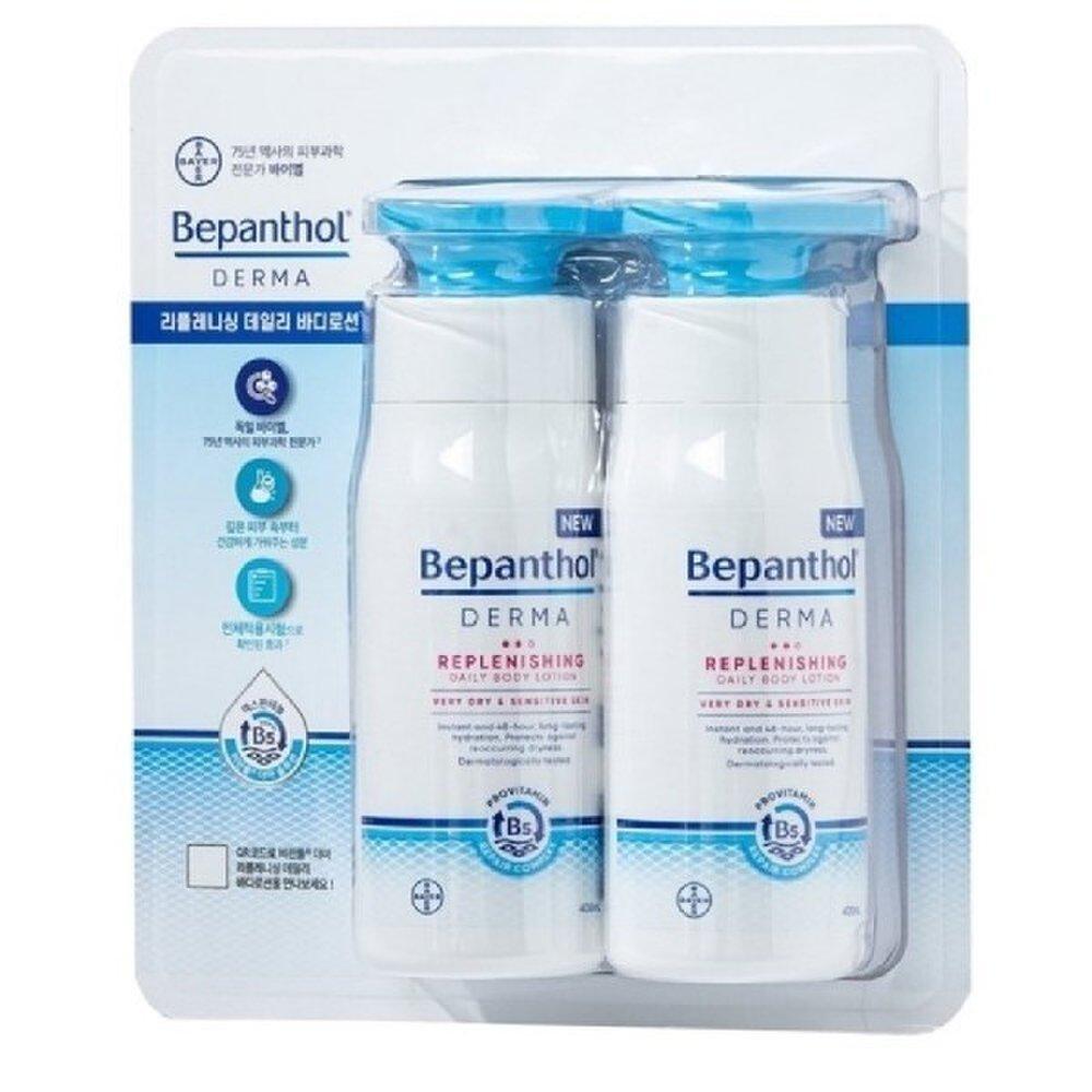 

Відновлювальний лосьйон для тіла Bayer Bepanthol Derma 400 мл x 2