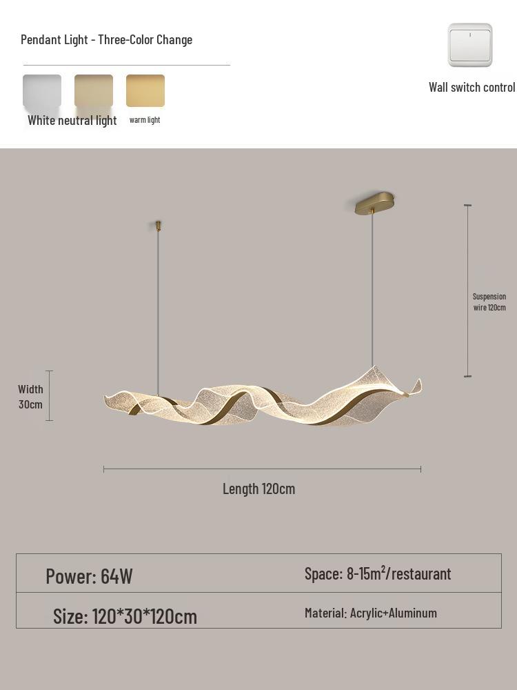Nordic Starry Sky Wave Chandelier - Modern Designer Lighting for Restaurants, Hotels, Bars, and Tea Rooms