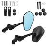 Aluminum Side Glass Wide Angles Glass Glass Modern Designings Side Glass Motorcycle Modification Part Suitable for UQI