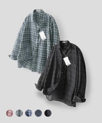MOOD INSIDE [Set] Wrinkle Summer Shirt (Type A)