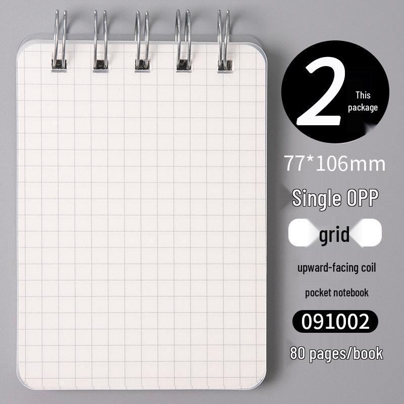 Компактный студенческий карманный блокнот - Портативный мини блокнот на пружине в линейку