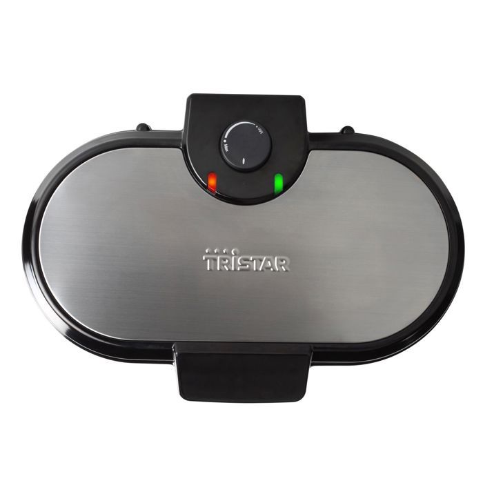 Gaufrier tristar wf-2120 – 10 gaufres à la fois – châssis en acier inoxydable