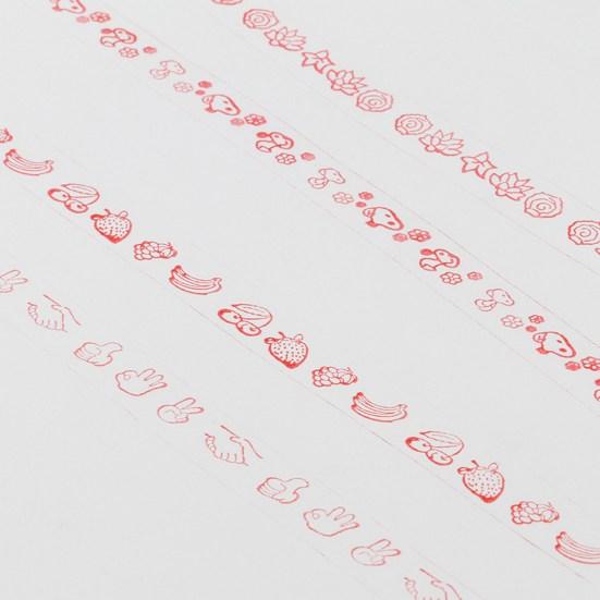 Gel Pen 4 In 1 Multi-functional Bubble Maker Roller Stamper Stationery Cartoon Fruit Pattern Plastic Writing Pen School Supplies