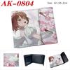 Cardcaptor Sakura Anime Wallet Snap Button Bifold Colorful Print Coin Purse