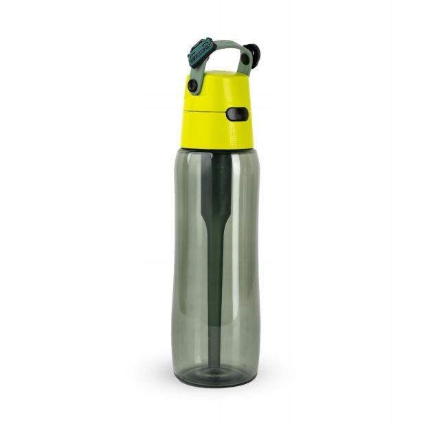 Dafi SOLID 0,7l Power Filterflasche mit Aktivkohlefilter und Clip