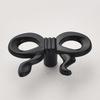 Bowknot Single-Hole Handle For Wardrobe Doors Drawers And Cabinets Retro Zinc Alloy Single-Hole Furniture Small Handle