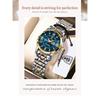 POEDAGAR Casual Women Wristwatch Waterproof Luminous Date Week Quartz Watches Stainless Steel Elegant Dress Ladies Watch