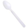 Disposable Biodegradable PLA Cutlery Set: Knife, Fork, Spoon with Long Handle and Thick Design