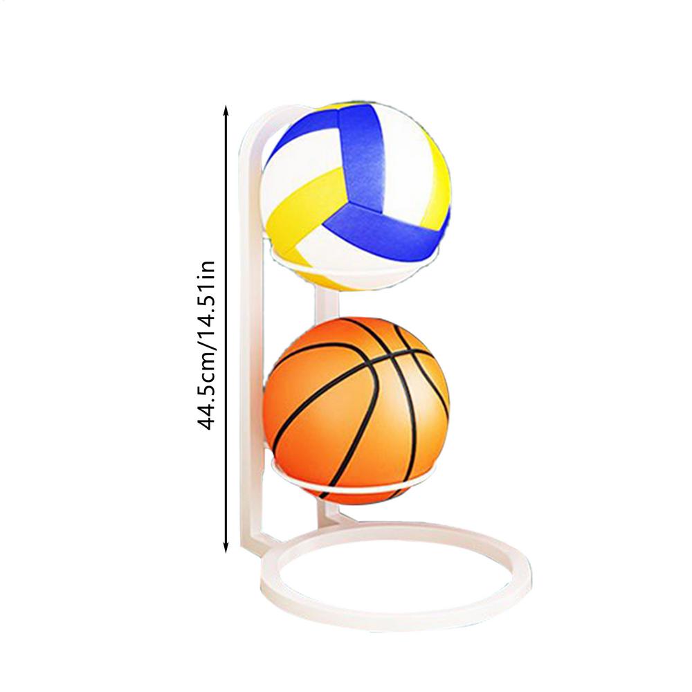 Ballaufbewahrungshalter Fußball-Ausstellungsständer Mehrschichtiger Ball-Organizer-Ständer Ball-Organizer-Ständer für Schlafzimmer Wohnzimmer Garage