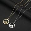 Kinitial April Mother's Day Gift Stainless Steel Delicate Mustard Seed Necklace, Move Mountains, Christian Jewelry, Mustard Seed