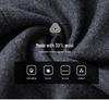 Men's Stand Collar Cotton-Padded Wool Coat – Non-Iron, Fashionable Business Outerwear