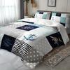 Comforter 3D Printed Anchor Bedding Set Anime Boys Girls Twin Queen Size With 1-2 Home Decor