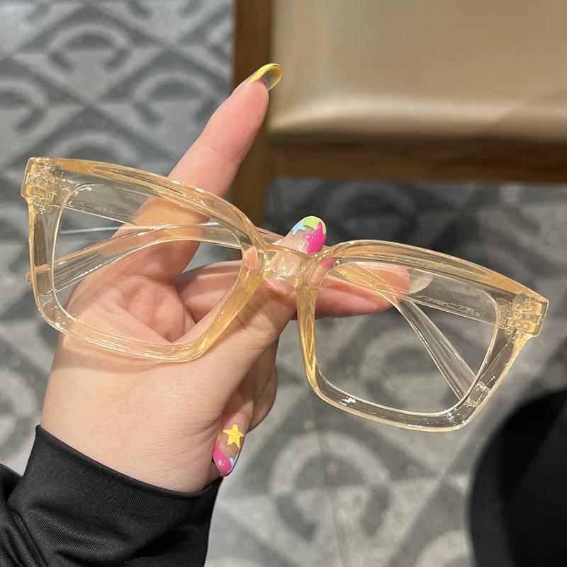 New Blue Light Blocking Glasses for Men Women Retro Computer Eyeglasses Optical Vintage Square Eyewear Anti-radiation