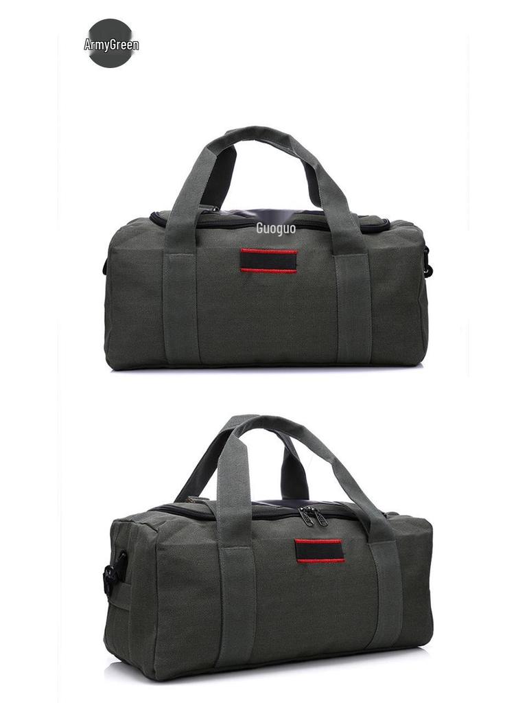 Retro Canvas Large Capacity Travel Handbag for Men and Women - Ideal for Business or Short Trips