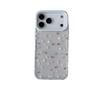 Minimalist Green Frame Starry Transparent Case for iPhone 17 Pro Max/16/15/14