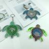 Shiny Glossy for Turtle Shape Ornament Silicone Epoxy Resin Mold DIY Keychain Pendant Jewelry for Valentine Gift Craft