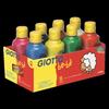 Gouache Paints - Giotto - Set of 8 - 250 Ml - Assorted Colors - Ultra-washable