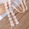 1Pair Flowers Invisible Bra Straps  for Fashion Shows and Backless Outfits