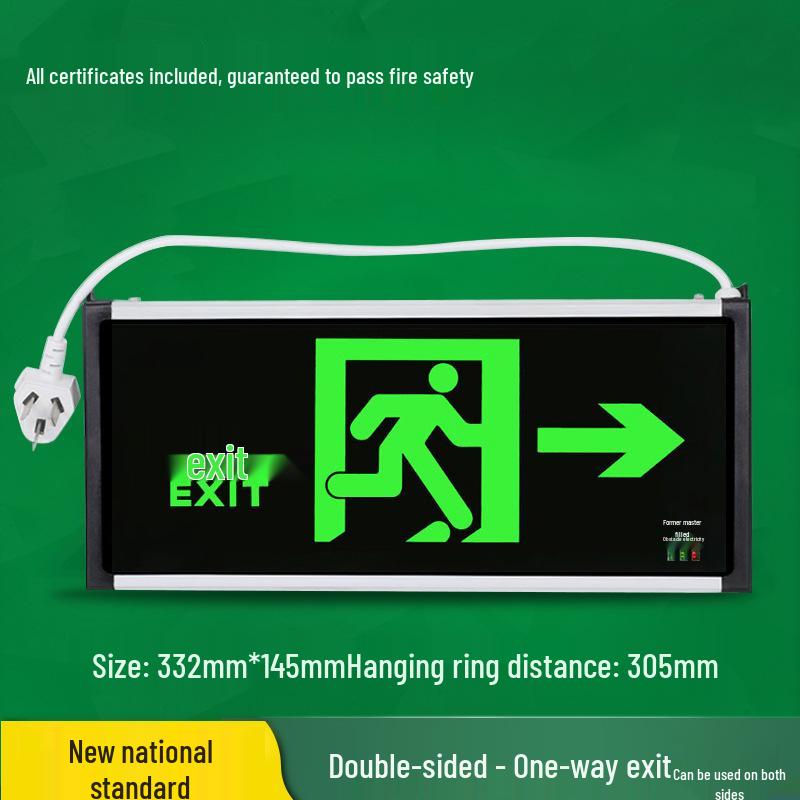 LED Notausgangs- & Treppenmarkierungsleuchte