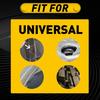 50X Bumper Fastener Clips Auto Car Hole Metal Rivets Retainer Fender Push Pin