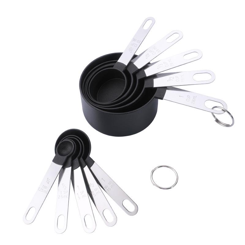10-Piece Colorful Food-Grade PP Baking Measuring Cup & Spoon Set