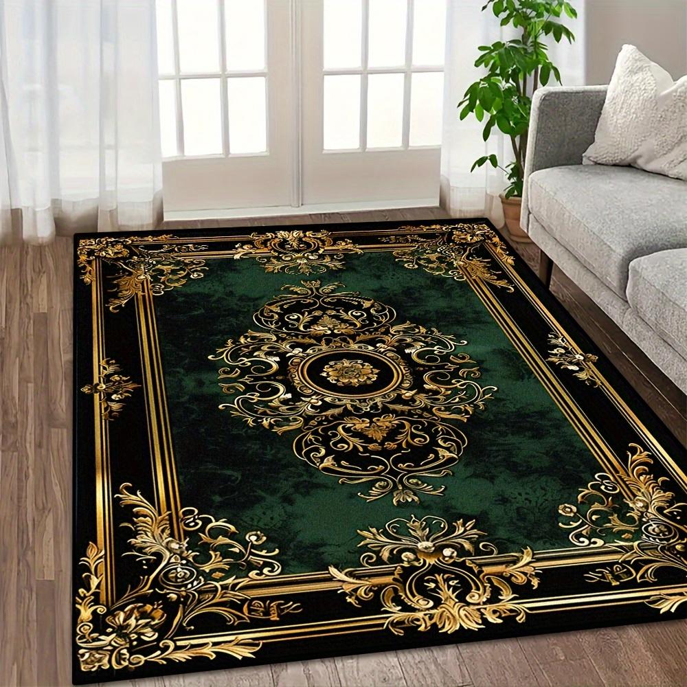 

Перський Розкішний Килим Вітальня Килим Великого Розміру Нековзний Килимок для Кавових Столиків Домашня Декорація Килим для Спальні Килим для Вітальні Tapis Salon 180x240cm