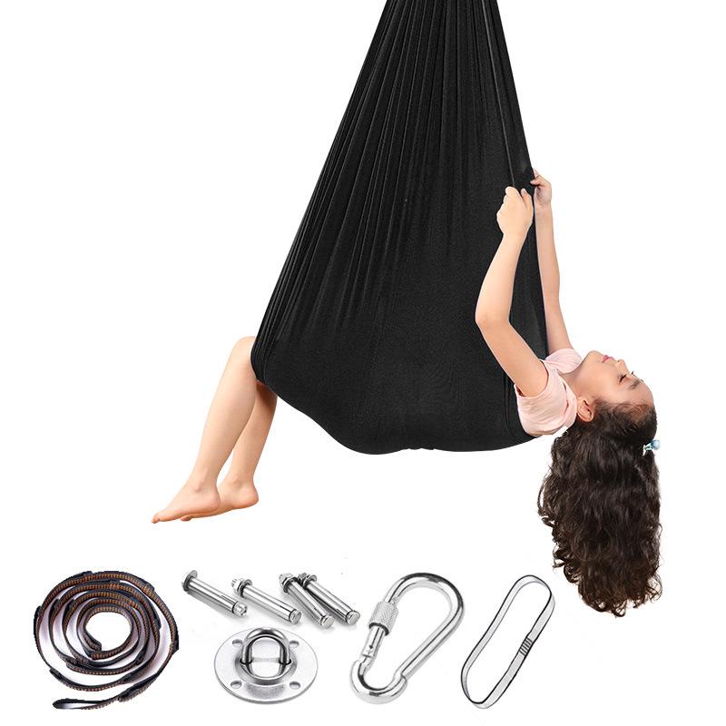 Adjustable Indoor/Outdoor Sensory Swing for Kids & Adults - 280x100cm